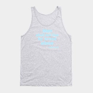 Man Shall Not Live by Bread Alone Tank Top